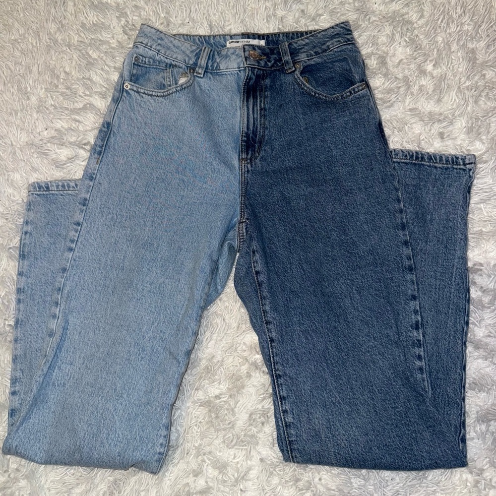 GARAGE wide leg color switch jeans